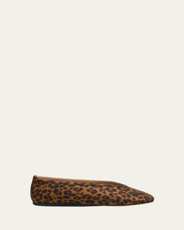 Luna Leopard Ballerina Flats